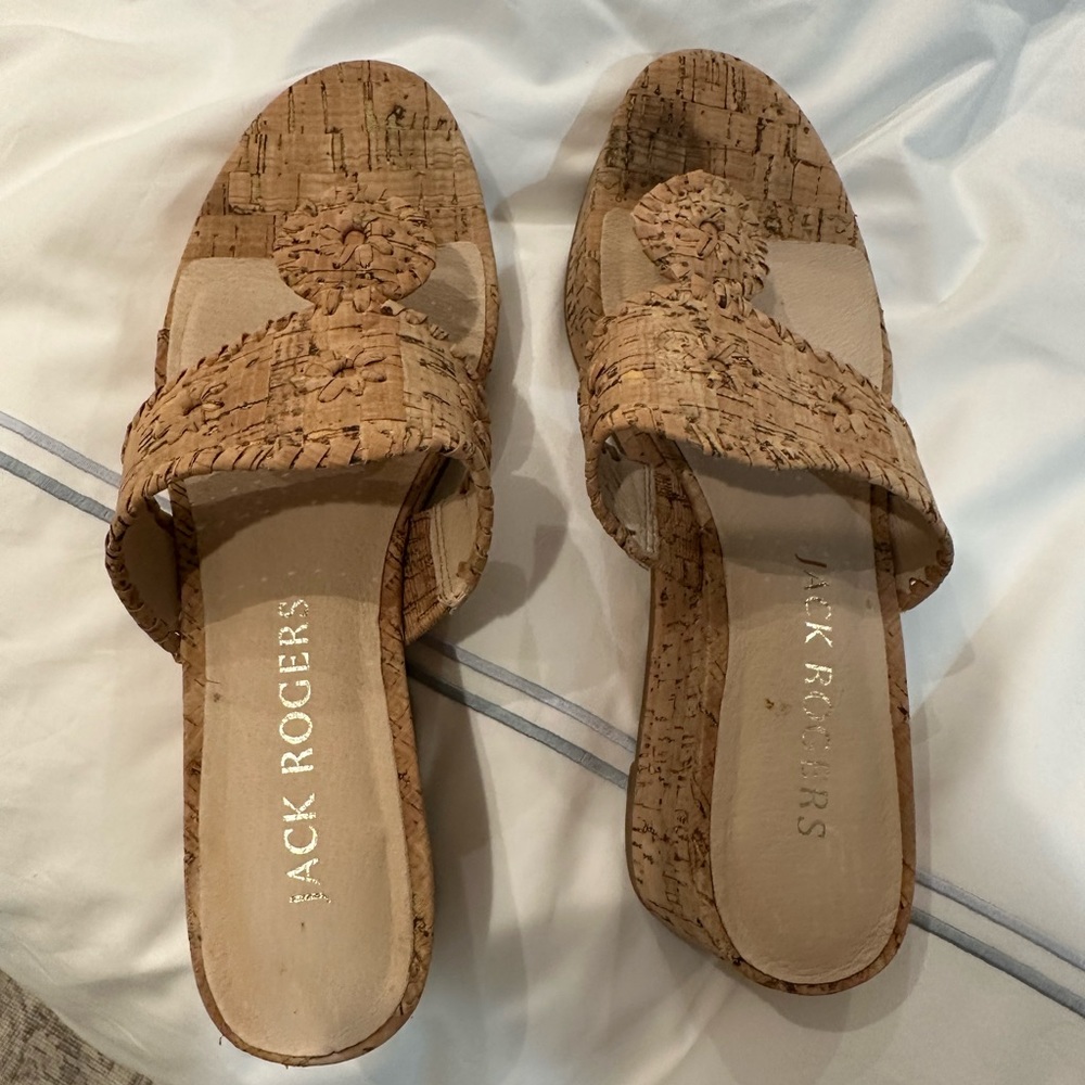 Jack Rogers Jack Mid Cork Wedge 7.5